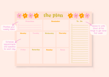 Load image into Gallery viewer, notepad deskpad weekly planner nz stationery