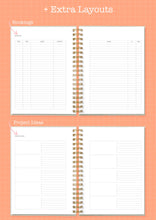 Load image into Gallery viewer, Pink Daisy Planner
