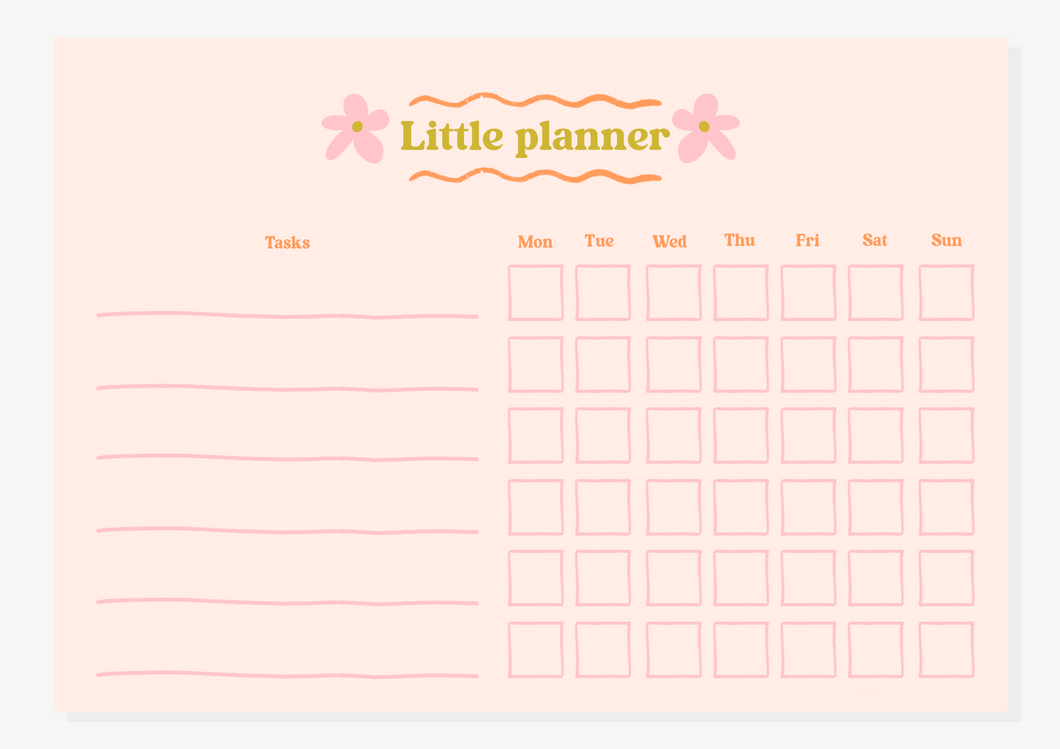 MAGNETIC FRIDGE PLANNER KIDS NZ